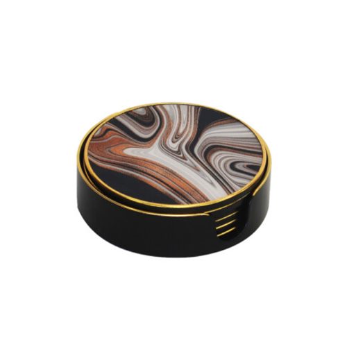 coaster-bronze-wave